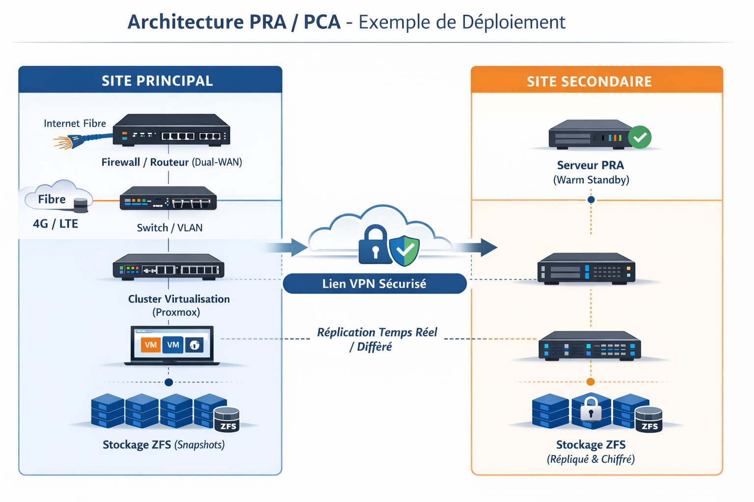Lanestel Disaster Recovery Architecture